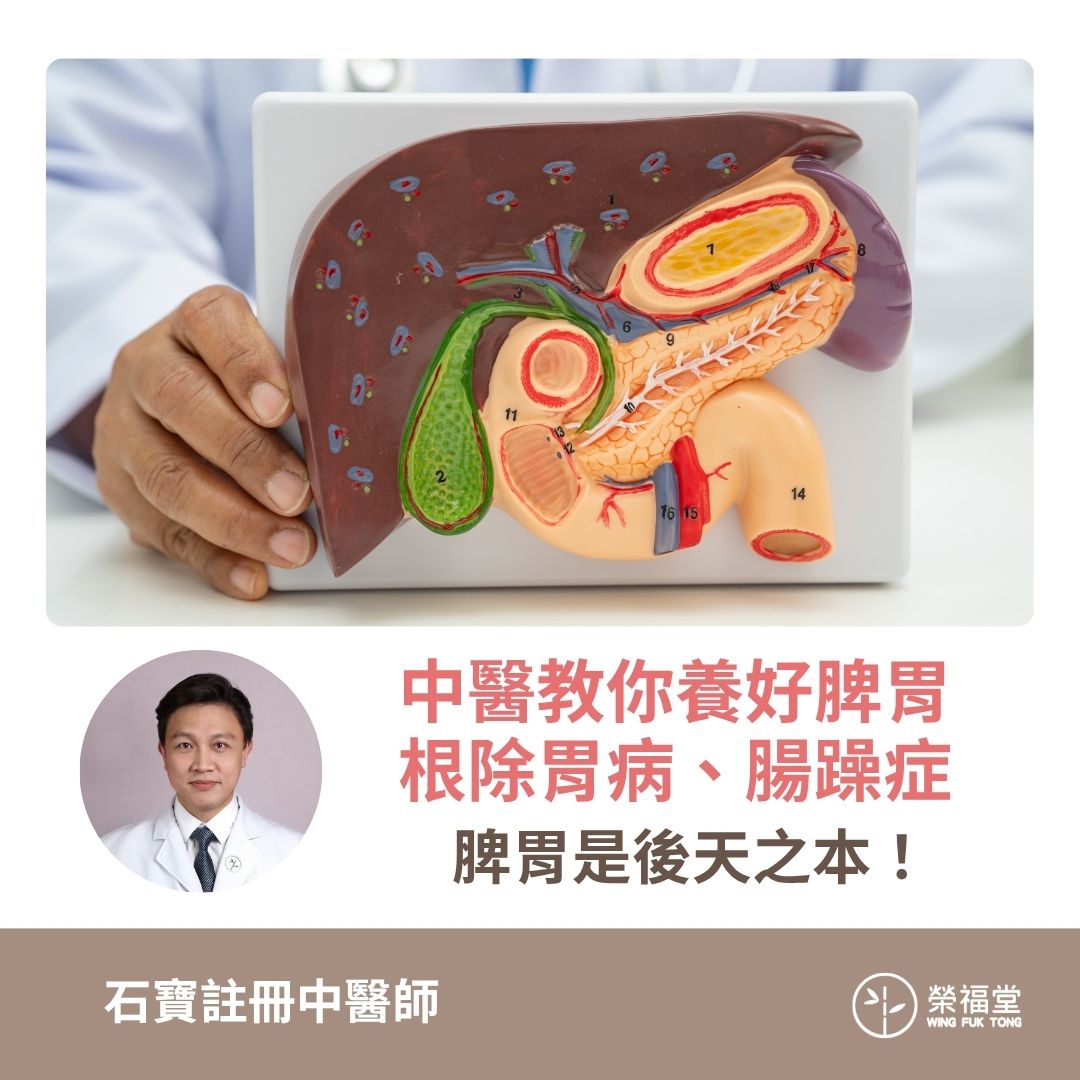 【脾胃是後天之本！中醫教你養好脾胃根除胃病、腸躁症】石寶醫師